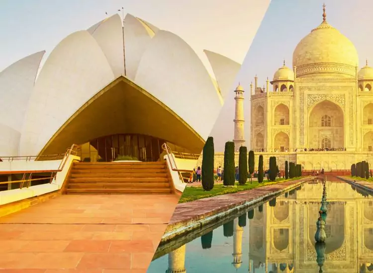 Delhi to Agra