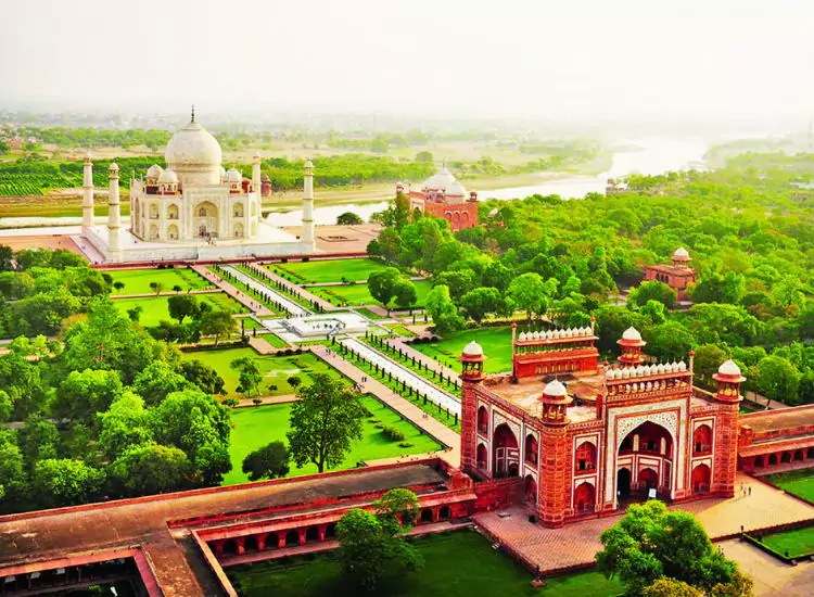 Taj Mahal Helicopter Ride