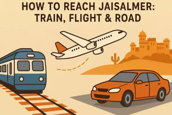 How to Reach Jaisalmer: Train, Flight & Road How to Reach Jaisalmer